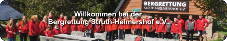 Willkommen bei der  Bergrettung Struth-Helmershof e.V.
